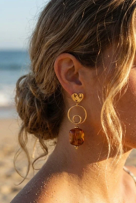 Stainless steel earrings 4