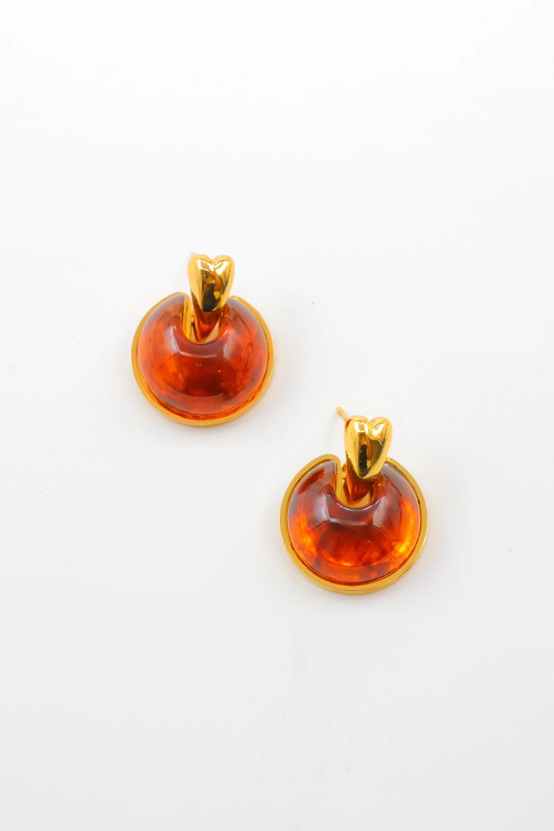 Boucles d'oreilles en acier inoxydable 2
