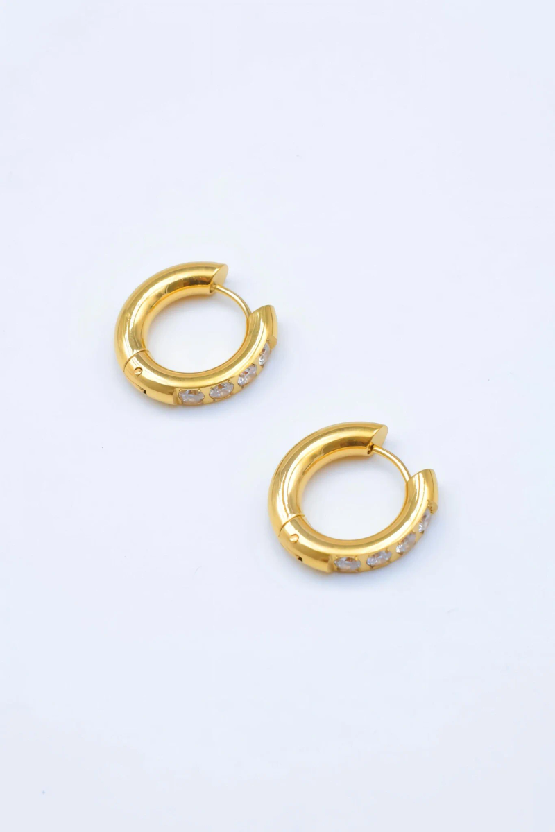 Boucles d'oreilles en acier inoxydable 2