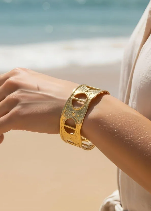 Bracelet jonc en acier inoxydable 2